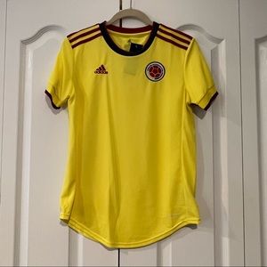 Authentic Adidas Womens Colombia Jersey Size Small